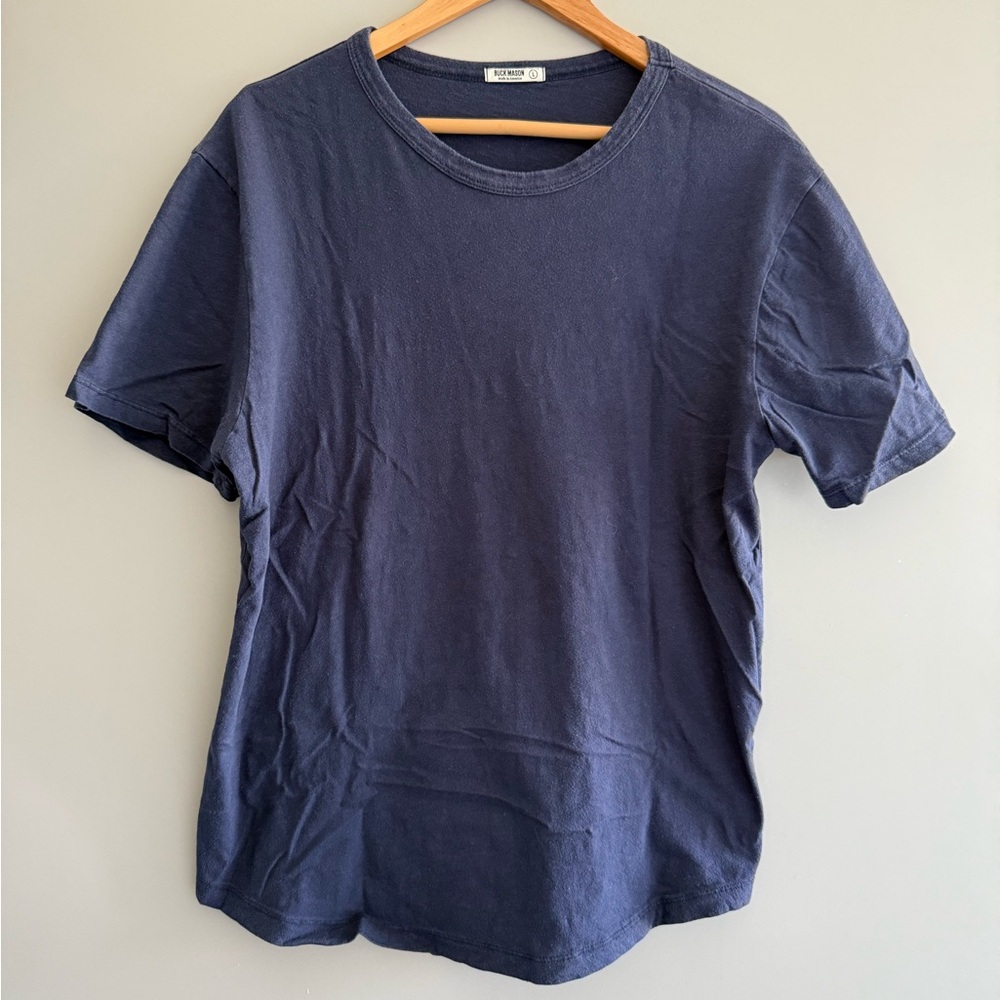 Buck Mason Dark Blue T-shirt